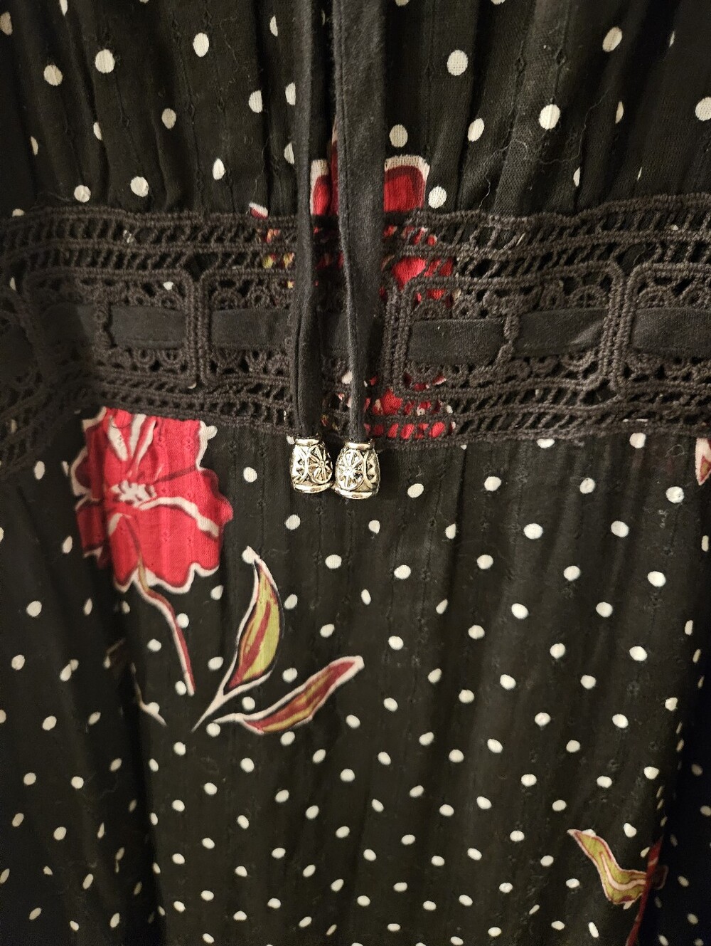 Free People Morning Meadows Long Sleeve Maxi sM - Picture 8 of 11